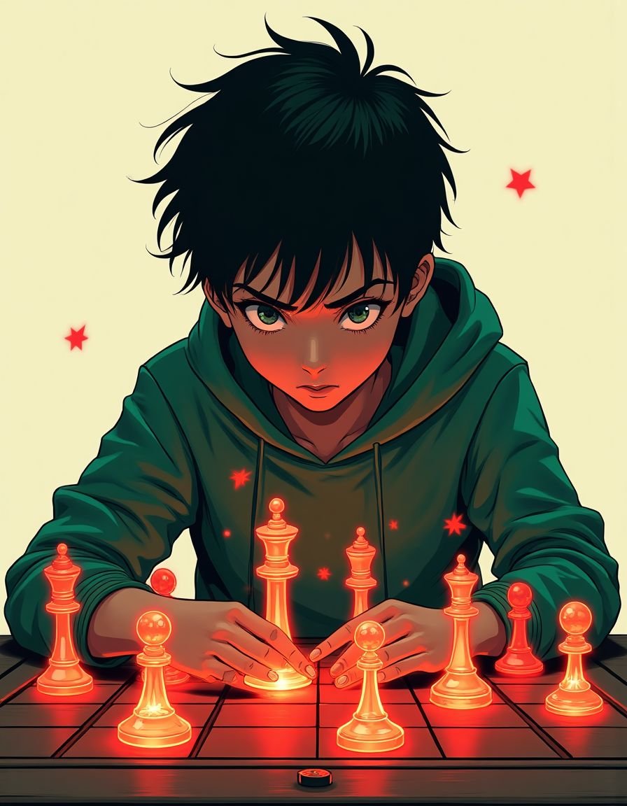 棋魂异闻录 - 竞技智斗 | 双男主漫画 棋魂异闻录 封面