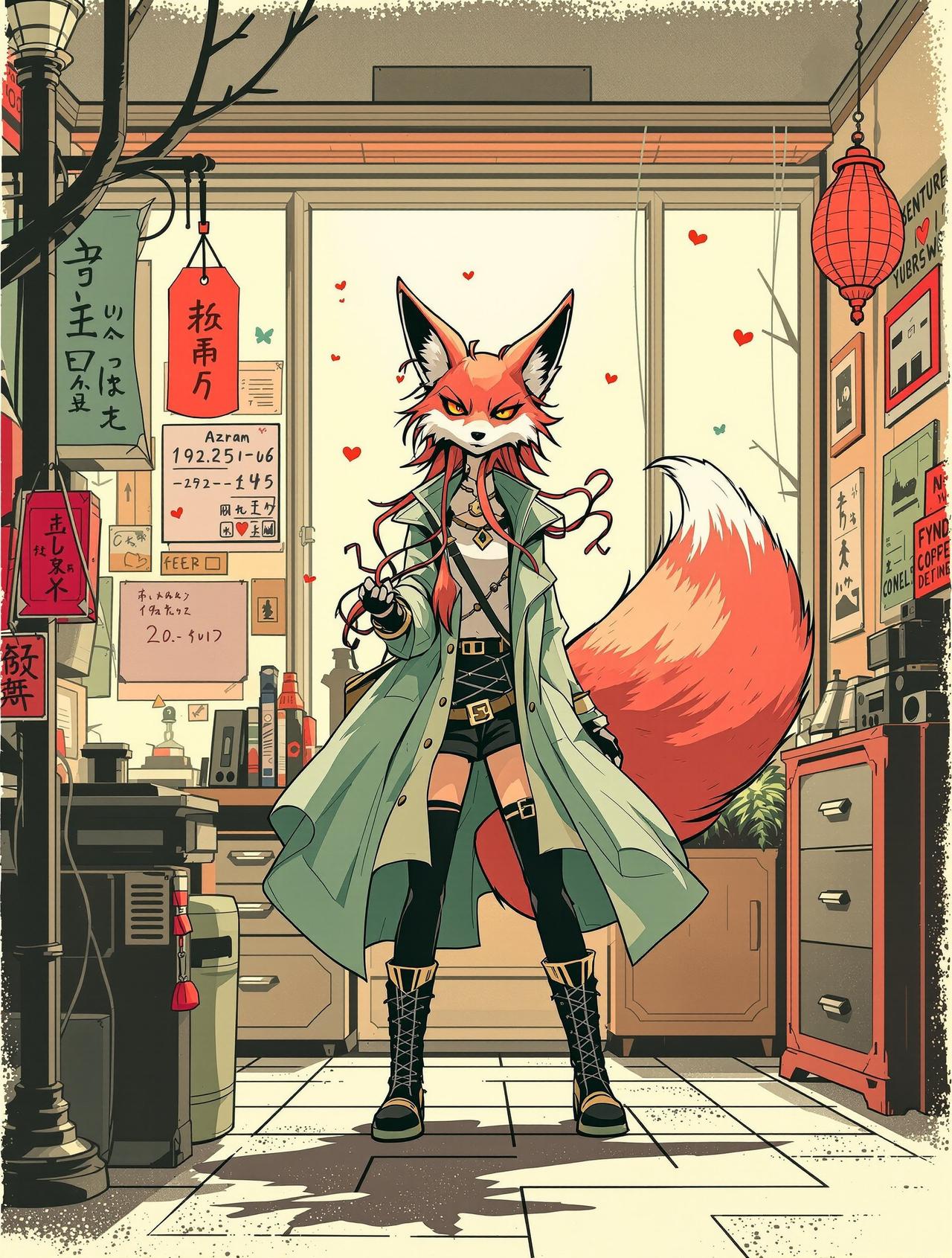 九尾事务所 - 都市奇幻 | 双男主漫画 九尾事务所 封面